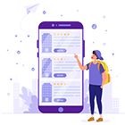 Illustration of secure digital banking